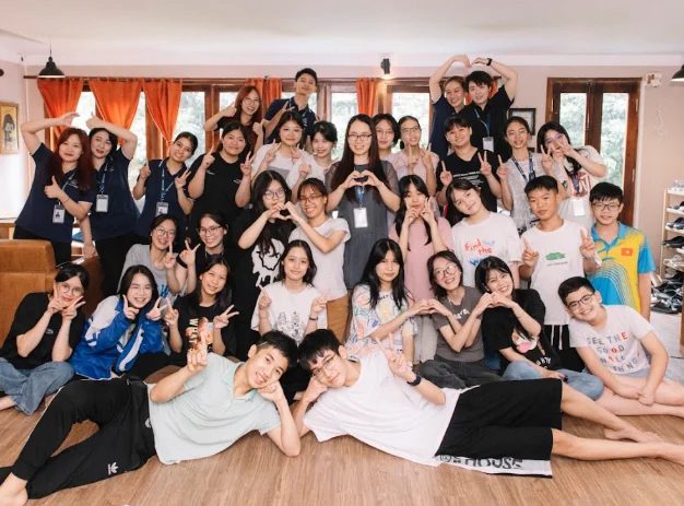 Học viên Anh ngữ Ginny House trong giờ học IELTS
